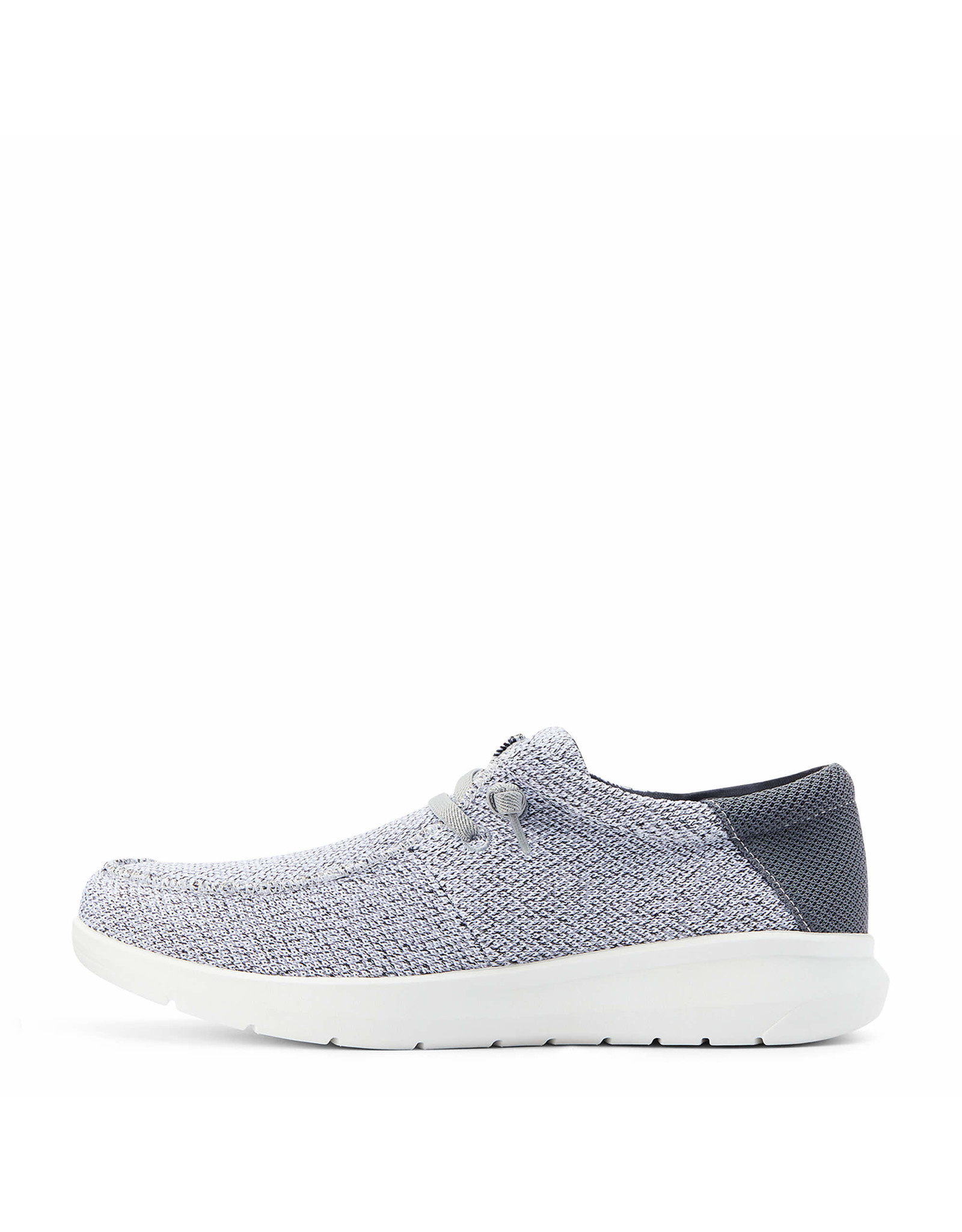 Ariat Men's Hilo Stretch Lace Distressed White/Dark Grey 10044585 Casual Shoes Closeout