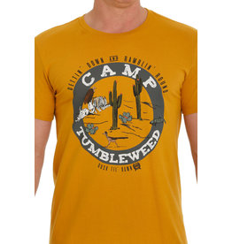 Cinch Men’s Gold Camp Tumbleweed SS Tee MTT1690565 GLD