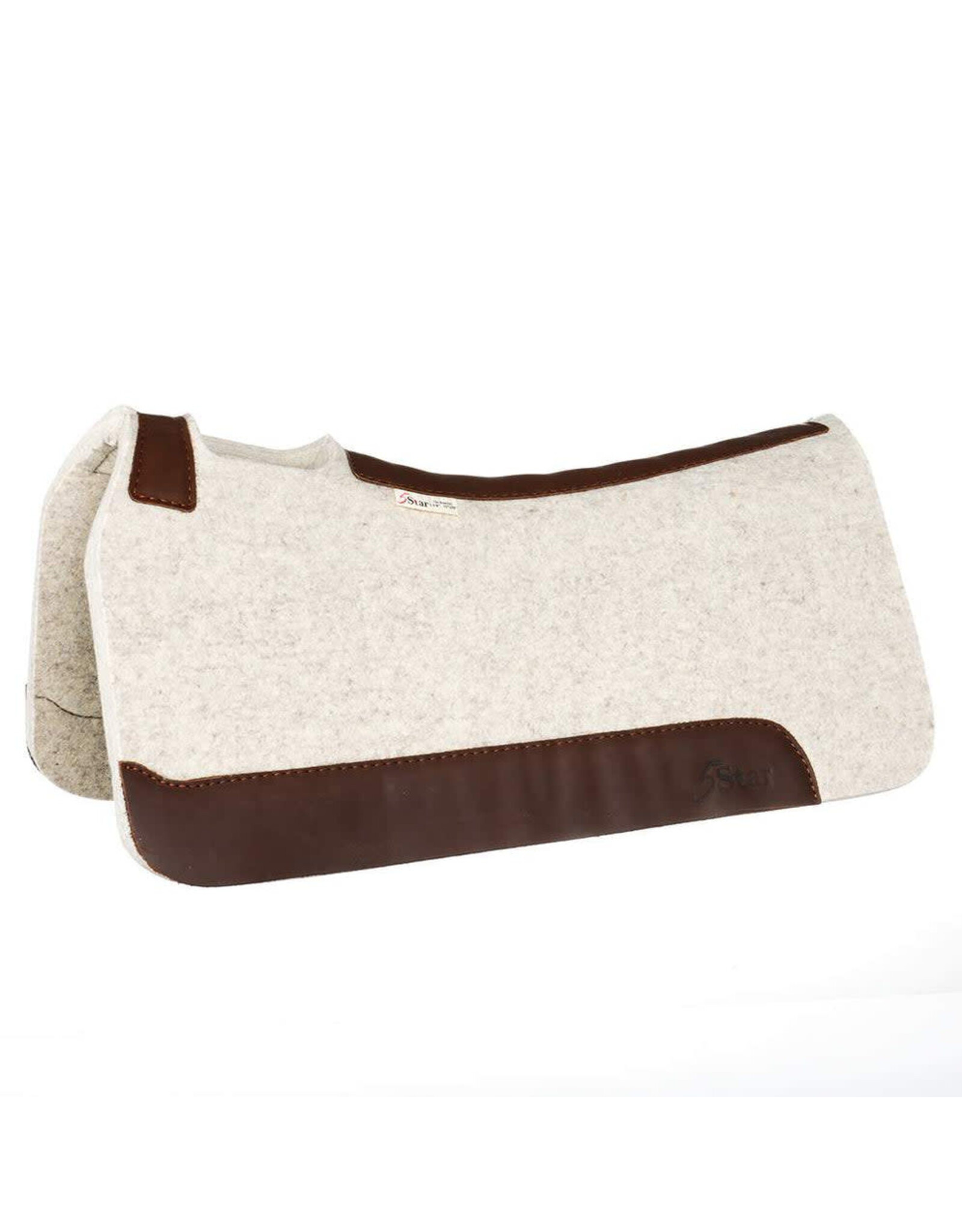 5 Star Equine Products 5 Star Equine 16WN-FS 1 1/8" Western Natural Thick Contour Pad 32x32