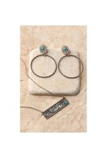 Silver Strike Silver Strike Turquoise Bar Necklace Set D450021236