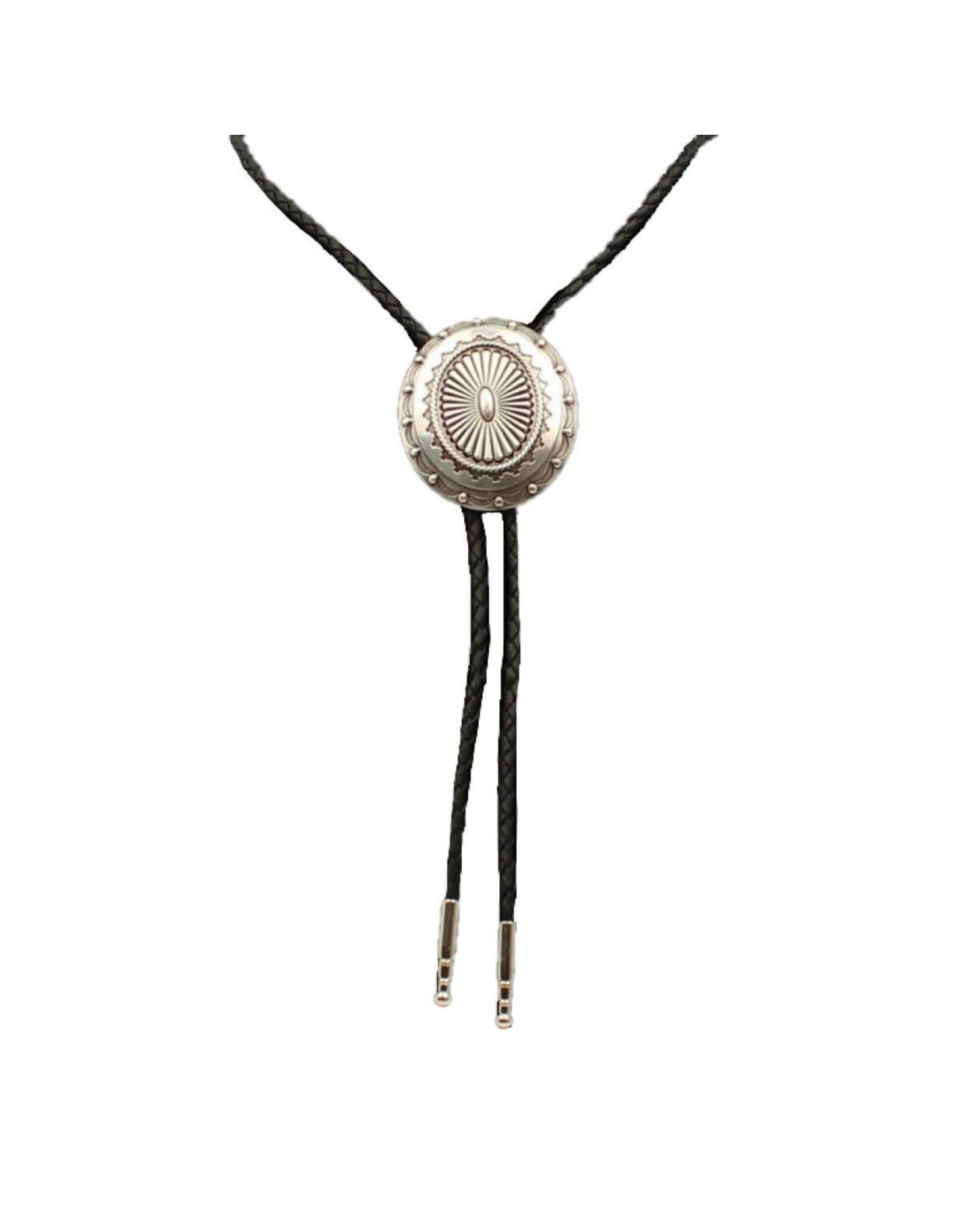 Double S Double S Large Silver Concho Bolo 22230