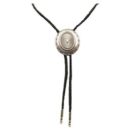 Double S Double S Large Silver Concho Bolo 22230