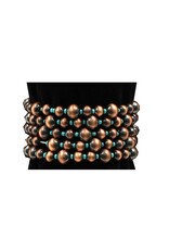 Blazin Roxx Blazin Roxx Copper Bead Bracelet Set 30920