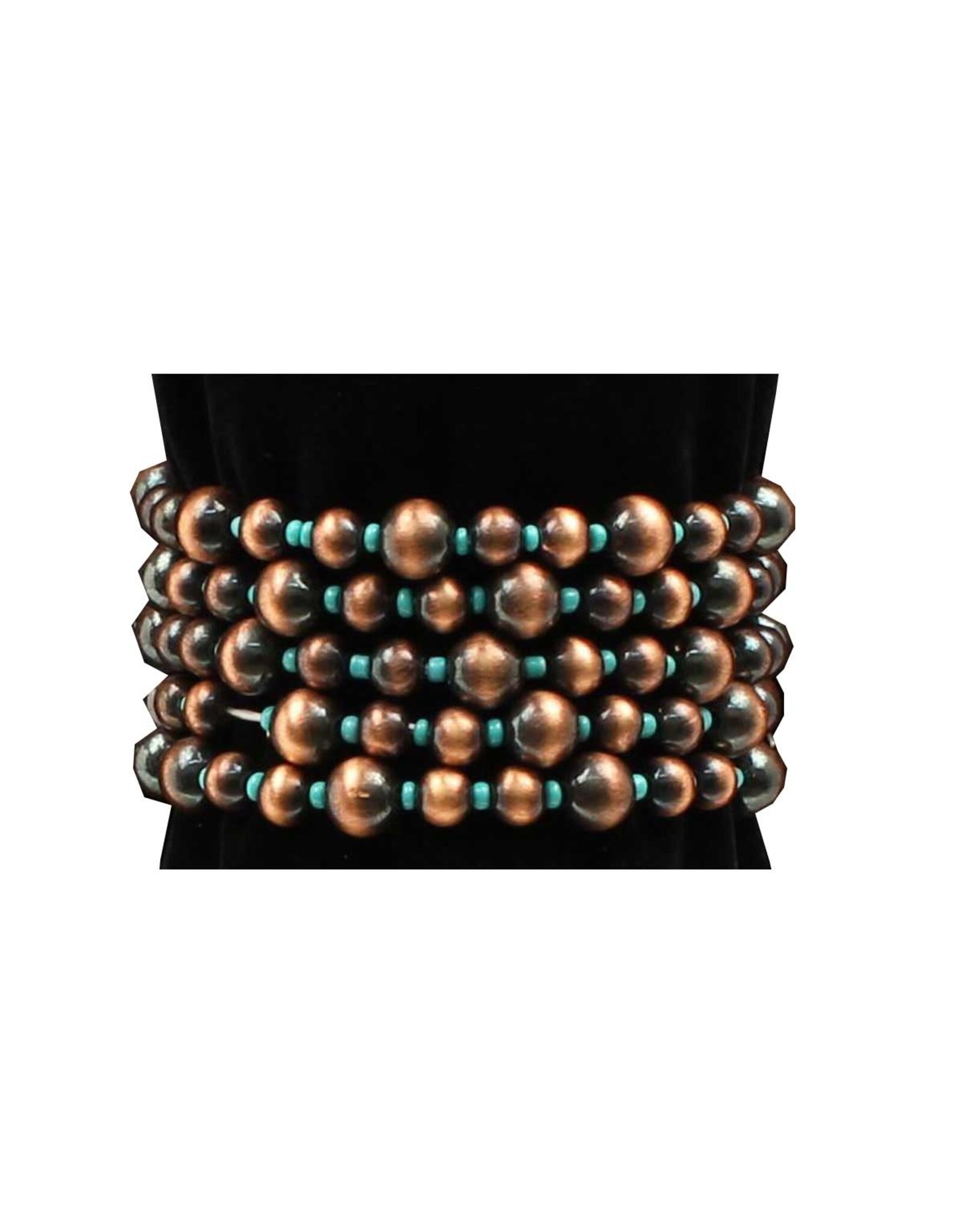 Blazin Roxx Blazin Roxx Copper Bead Bracelet Set 30920