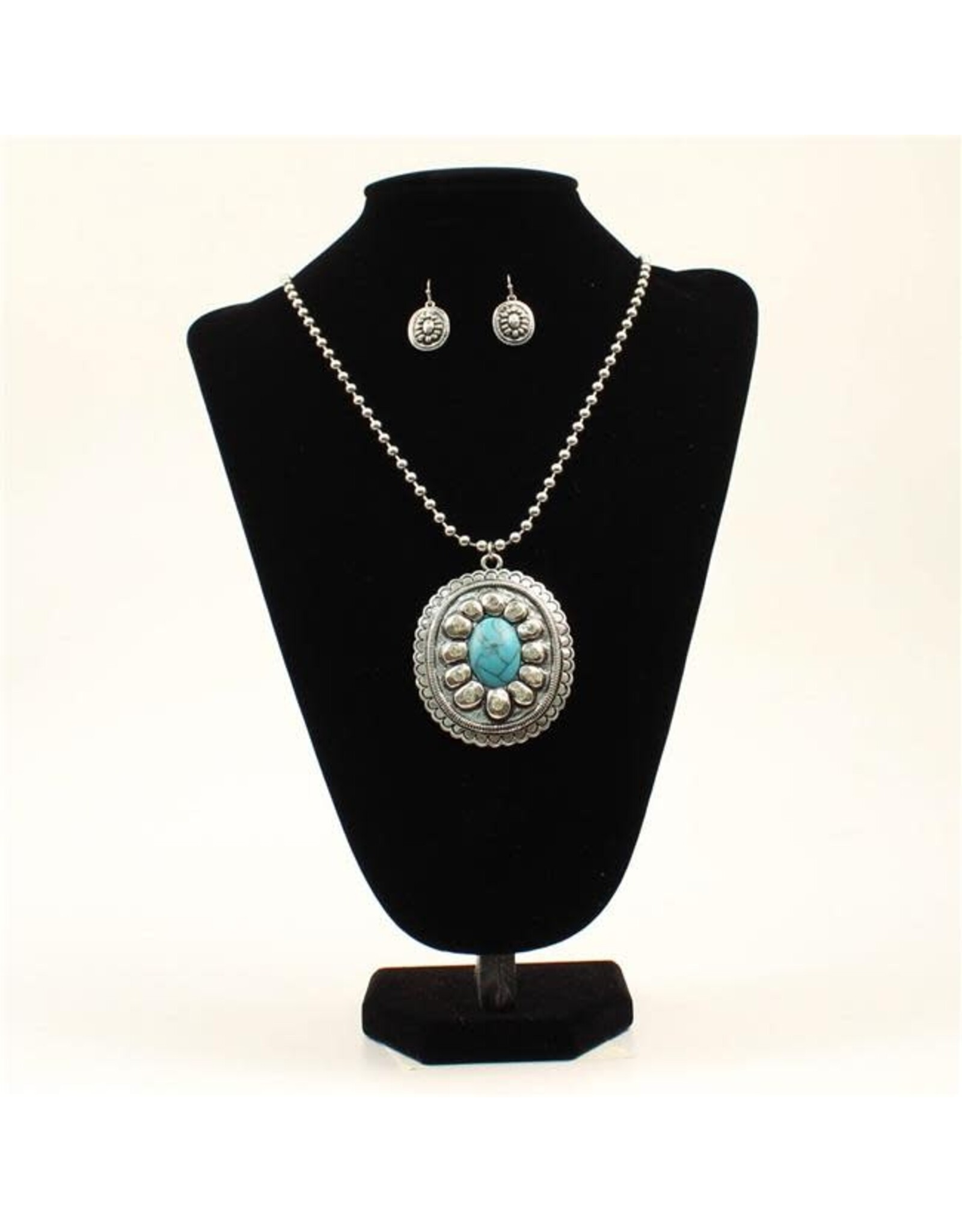 Blazin Roxx Blazin Roxx Turquoise Concho Necklace 29133