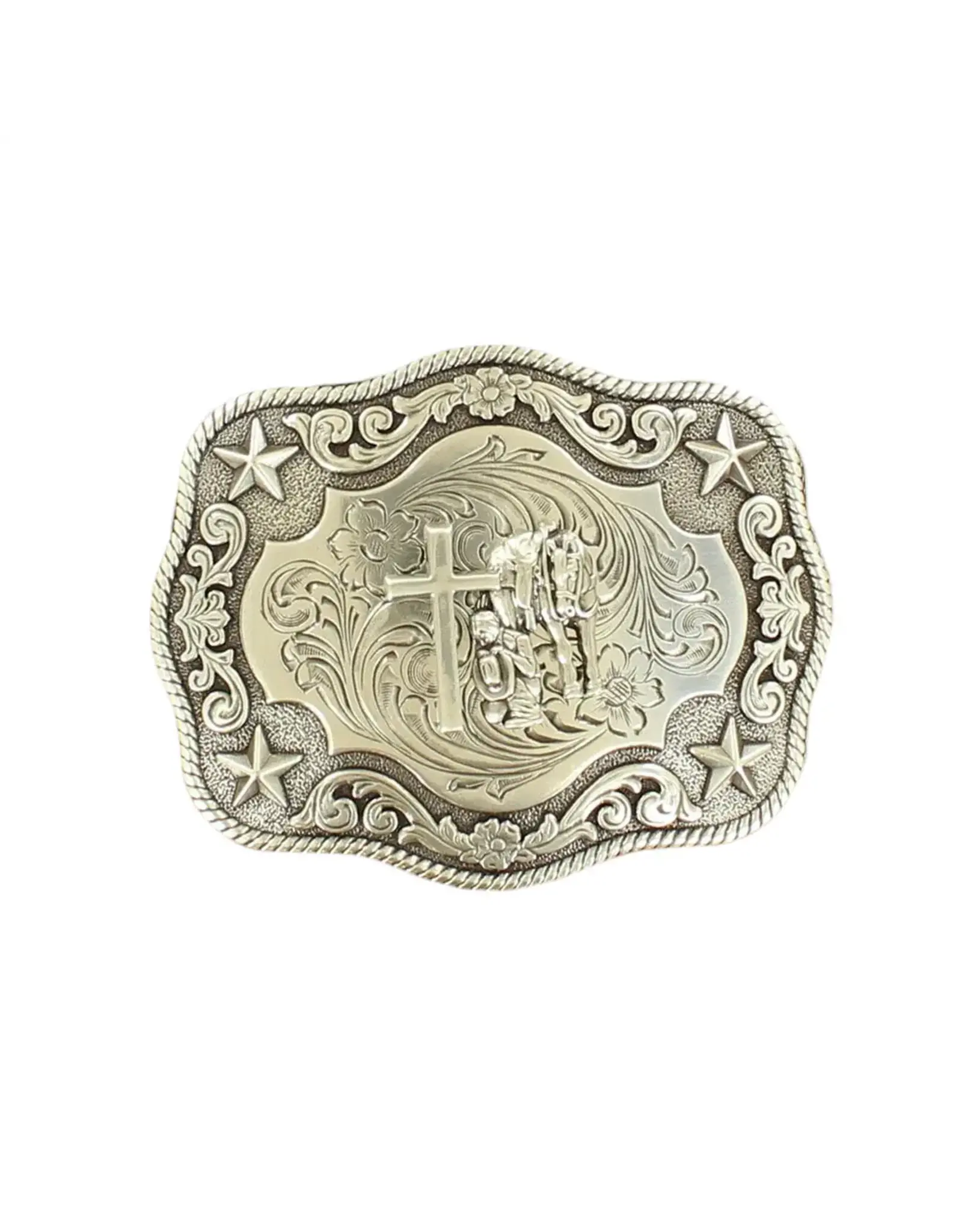 Nocona Nocona 3798659 Praying Cowboy Buckle