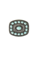 Blazin Roxx Blazin Roxx Turquoise Stone Buckle 37903