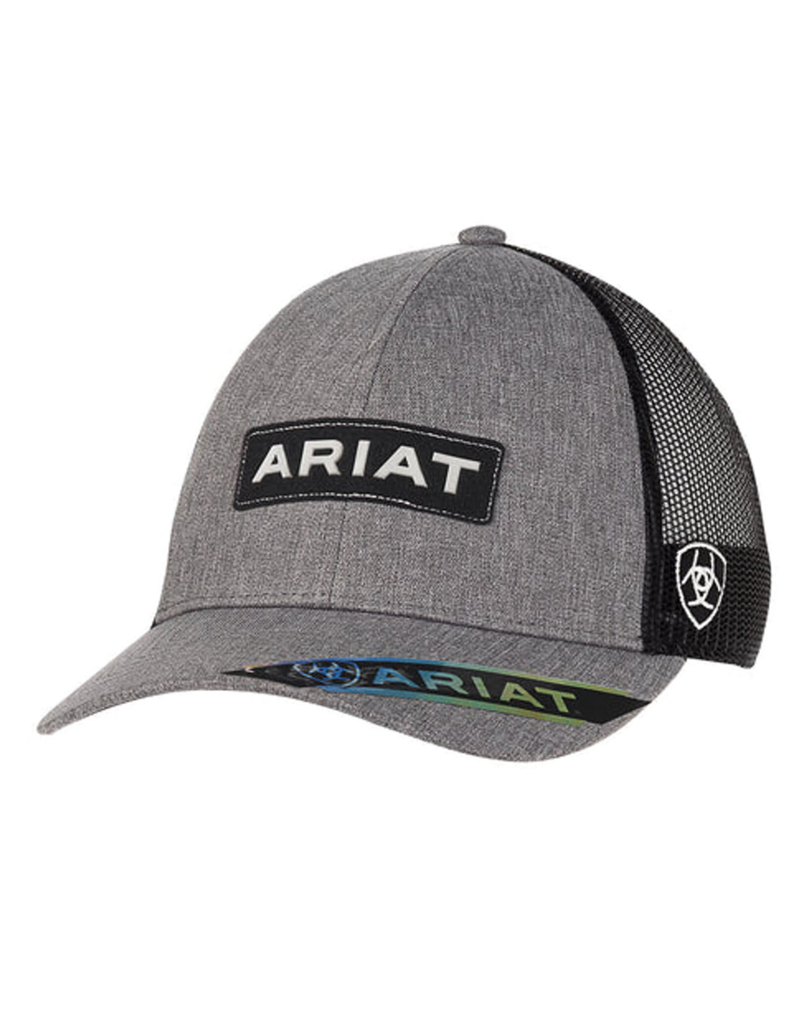 Ariat Youth Heather/Black Logo Patch Cap A300081006