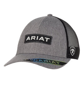 Ariat Youth Heather/Black Logo Patch Cap A300081006