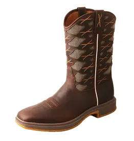 Twisted X Men's Ultralite X Dark Chocolate/Eco Dust MUL0001 Soft Toe Work Boots no reorder