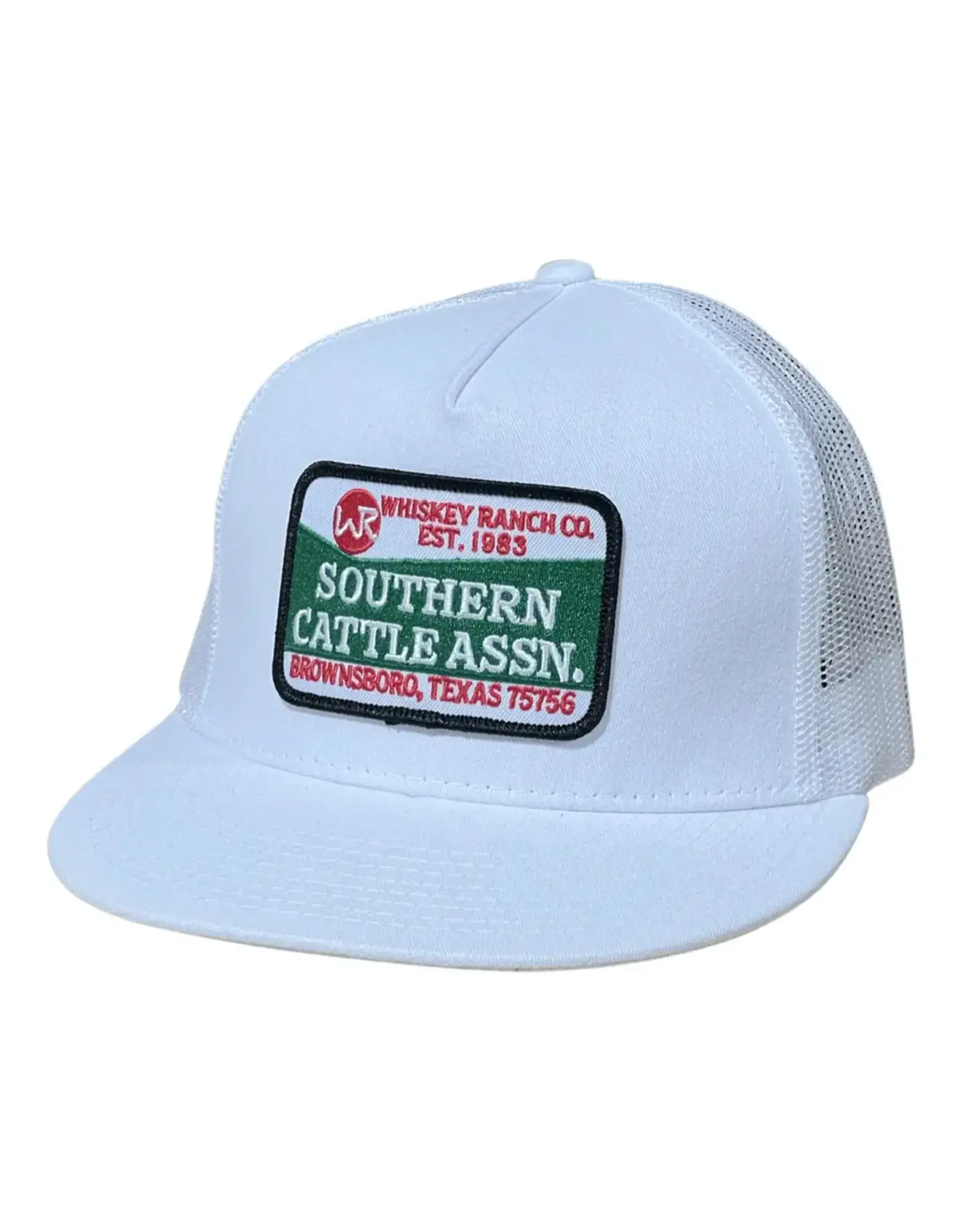 Whiskey Bent Hat Co. Whiskey Bent Hat Co. Icy White Southern Cattle Trucker Cap
