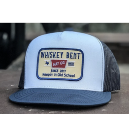 Whiskey Bent Hat Co. Whiskey Bent Hat Co. The Brewski Navy/White Trucker Cap