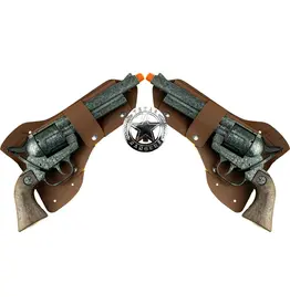 Parris Toys Parris Texas Ranger Cap Gun Holster Set 4618