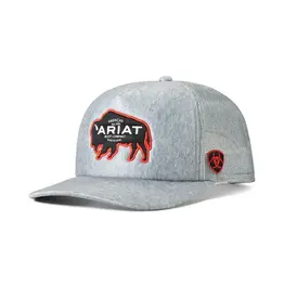 Ariat Grey Buffalo Patch Cap A300087006