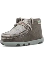 Twisted X Twisted X Toddler Mocs Grey/Light Grey ICA0012