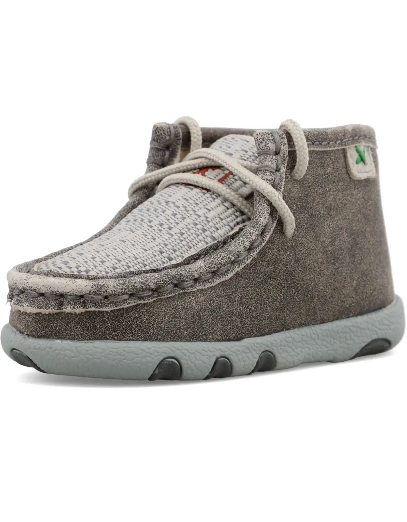 Twisted X Twisted X Toddler Mocs Grey/Light Grey ICA0012