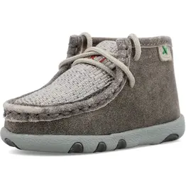 Twisted X Twisted X Toddler Mocs Grey/Light Grey ICA0012