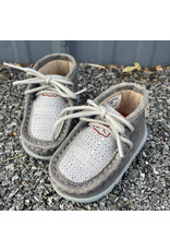 Twisted X Twisted X Toddler Mocs Grey/Light Grey ICA0012
