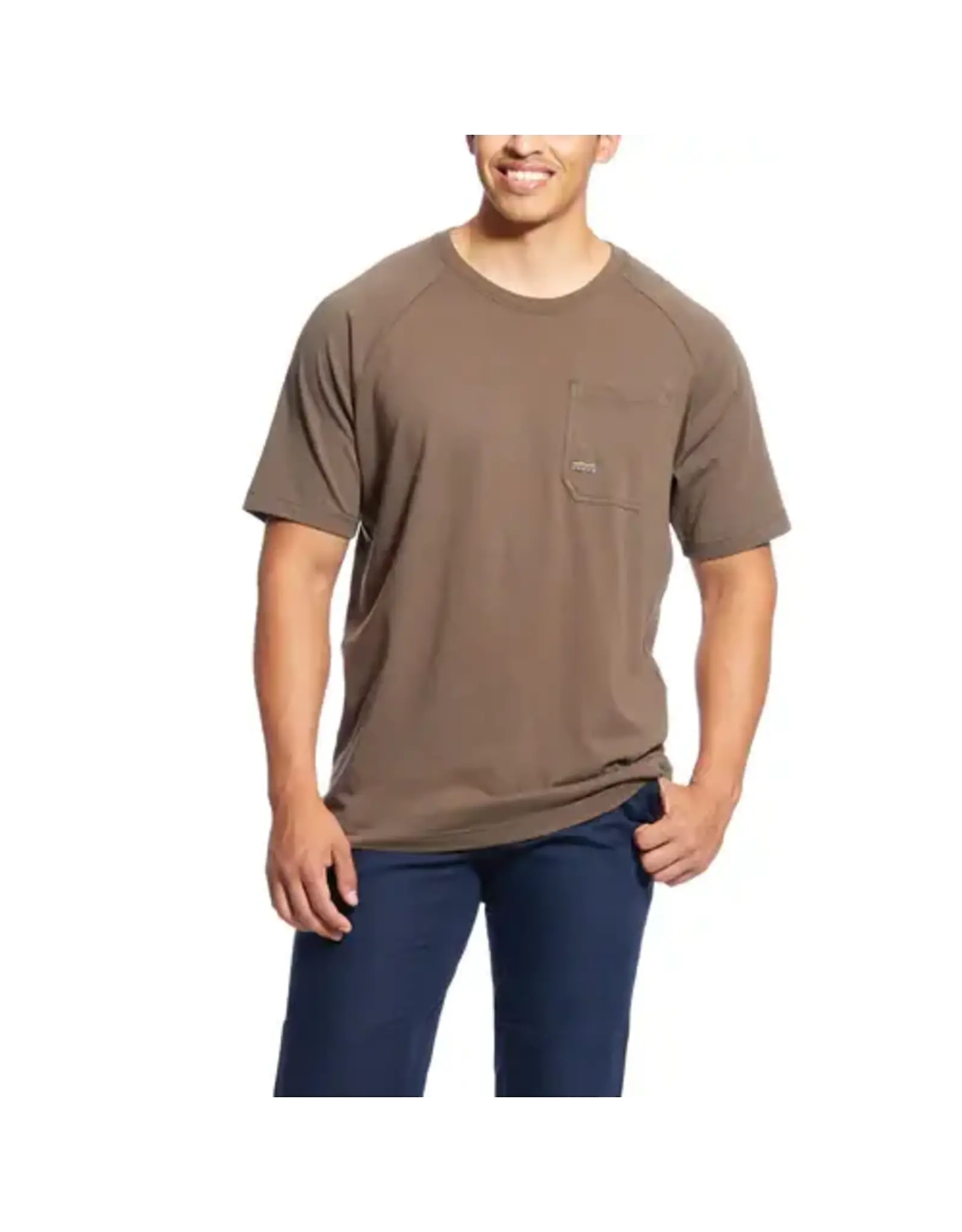 Ariat Ariat Rebar Cotton Strong Moss T-Shirt 10025375