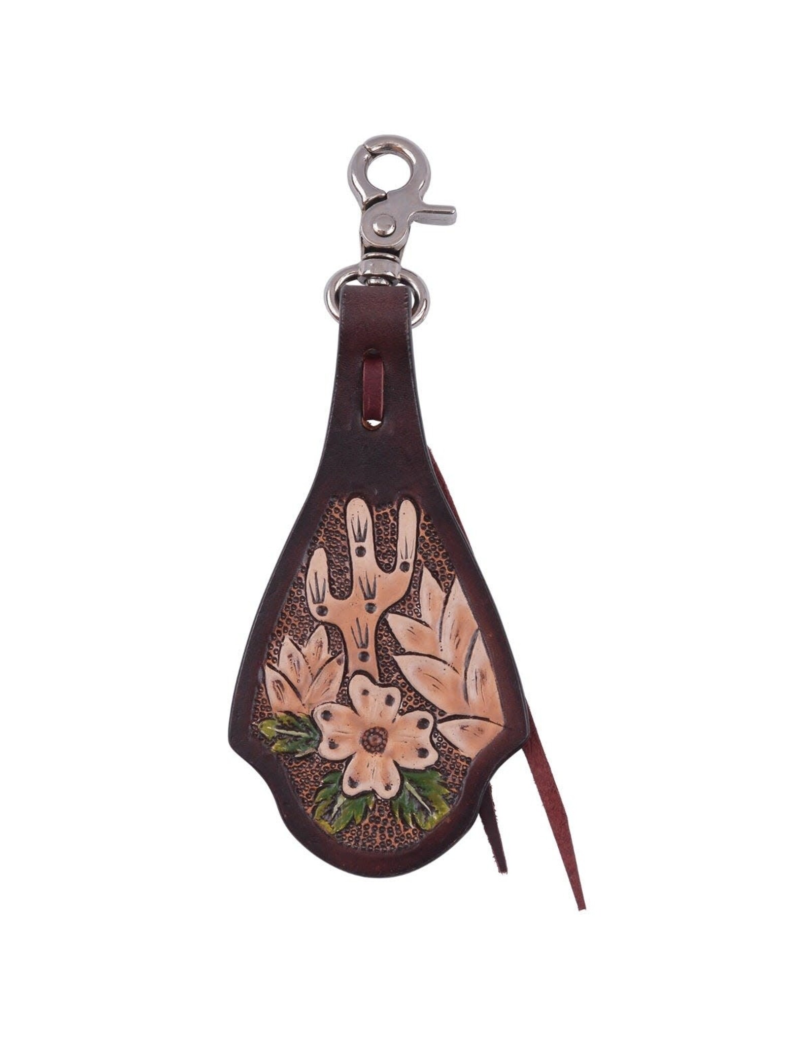 Circle Y Saddle Charm Acorn Dogwood SC1007