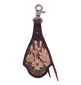 Circle Y Saddle Charm Acorn Dogwood SC1007
