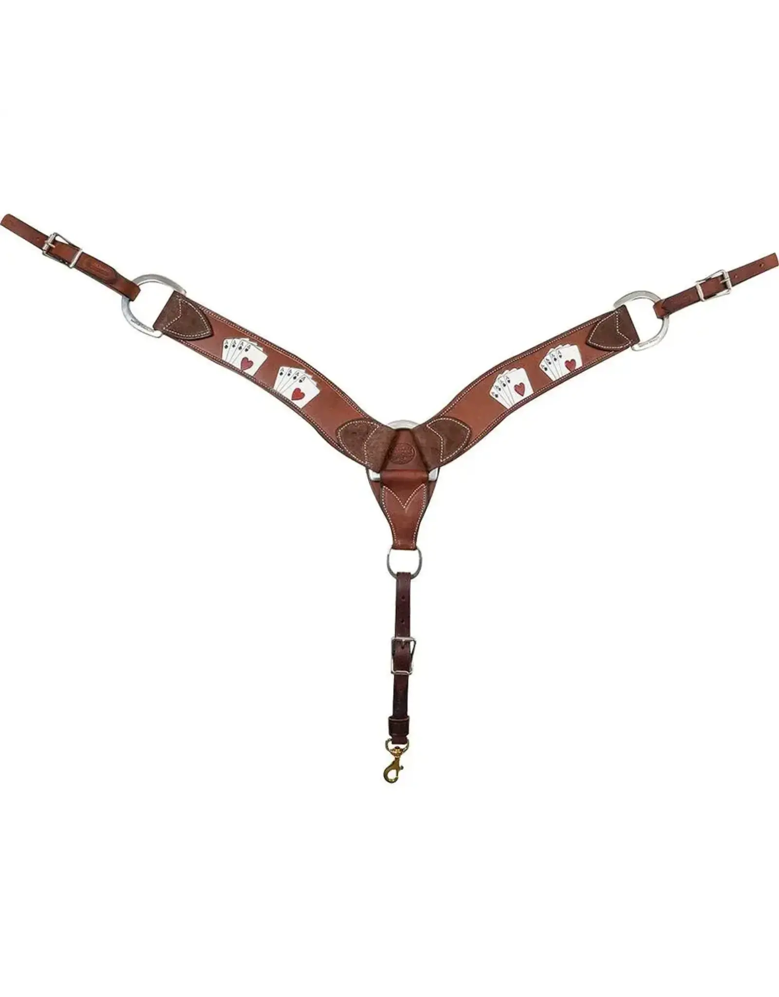 Martin  2 3/4” Card Suite Choc Skirting  BCW234CSCS Breast Collar