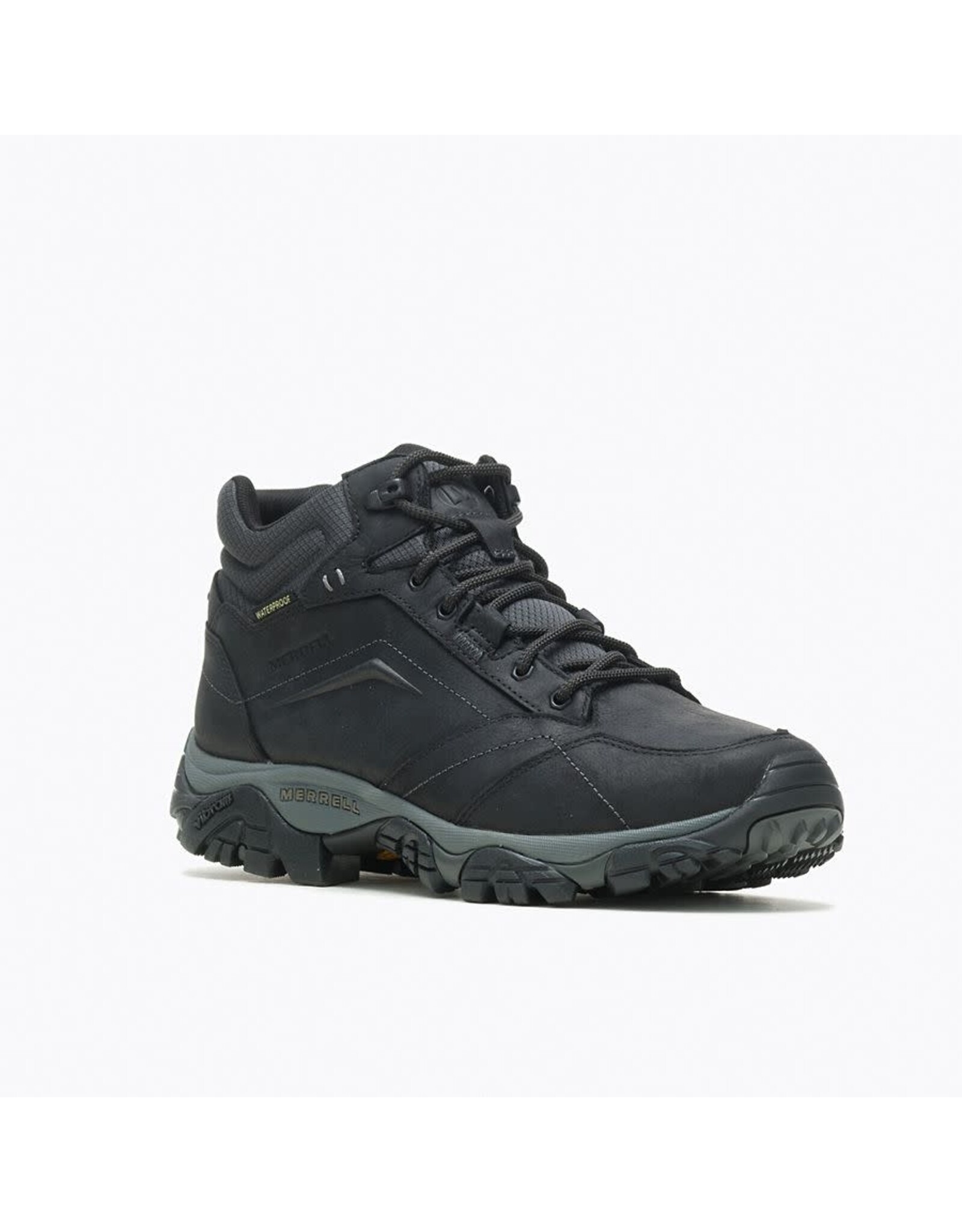 Merrell Men's Moab Adventure Mid WP Black J91815 Work Shoes