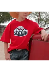 Cinch Cinch Boys Cinch Western Logo MTT7670130 Red Tee