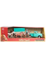 M&F M&F Valley Ranch Stepside 1955 Chevy Truck Playset 5100007