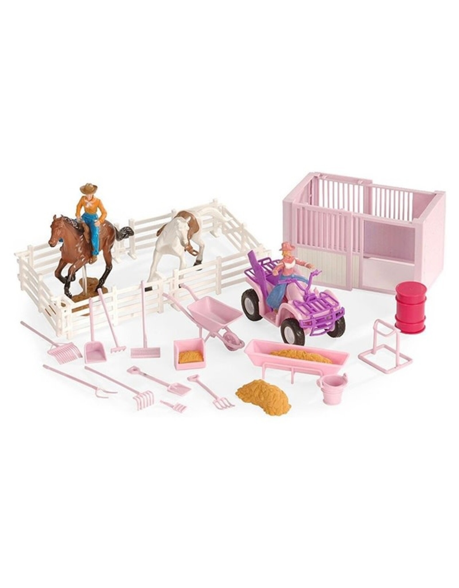 M&F M&F 4-Wheeler Horse Farm Playset 50820