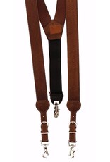 Nocona Nocona Leather Basketweave Suspenders N8512444-L