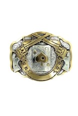 Crumrine Crumrine Ace of Spades C11259 Belt Buckle