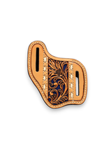 Nocona Nocona Buckstitch Royal Blue Knife Sheath 1805227