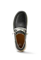 Ariat Ladies Hilo Black Floral Emboss 10047014 Casual Shoes
