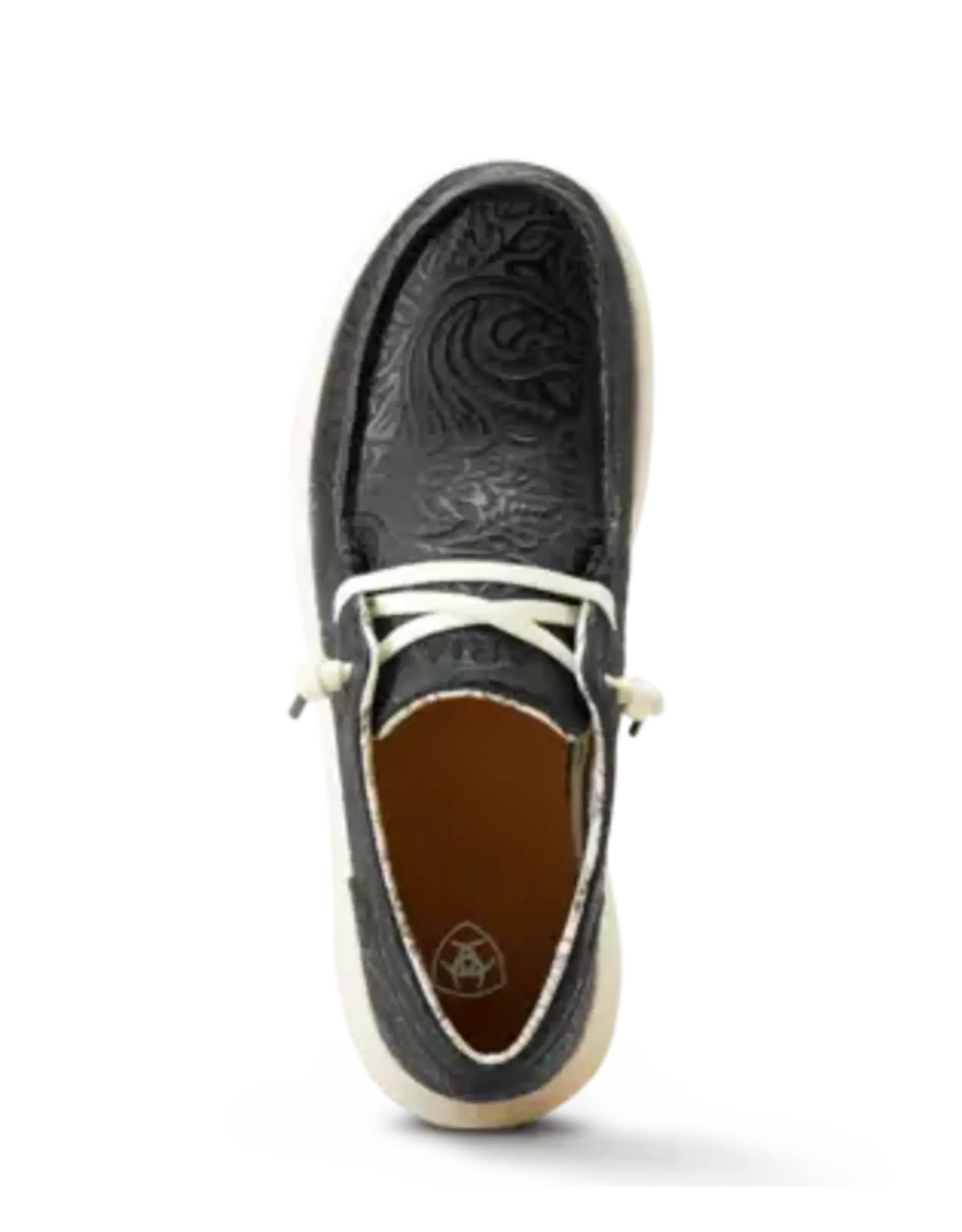 Ariat Ladies Hilo Black Floral Emboss 10047014 Casual Shoes