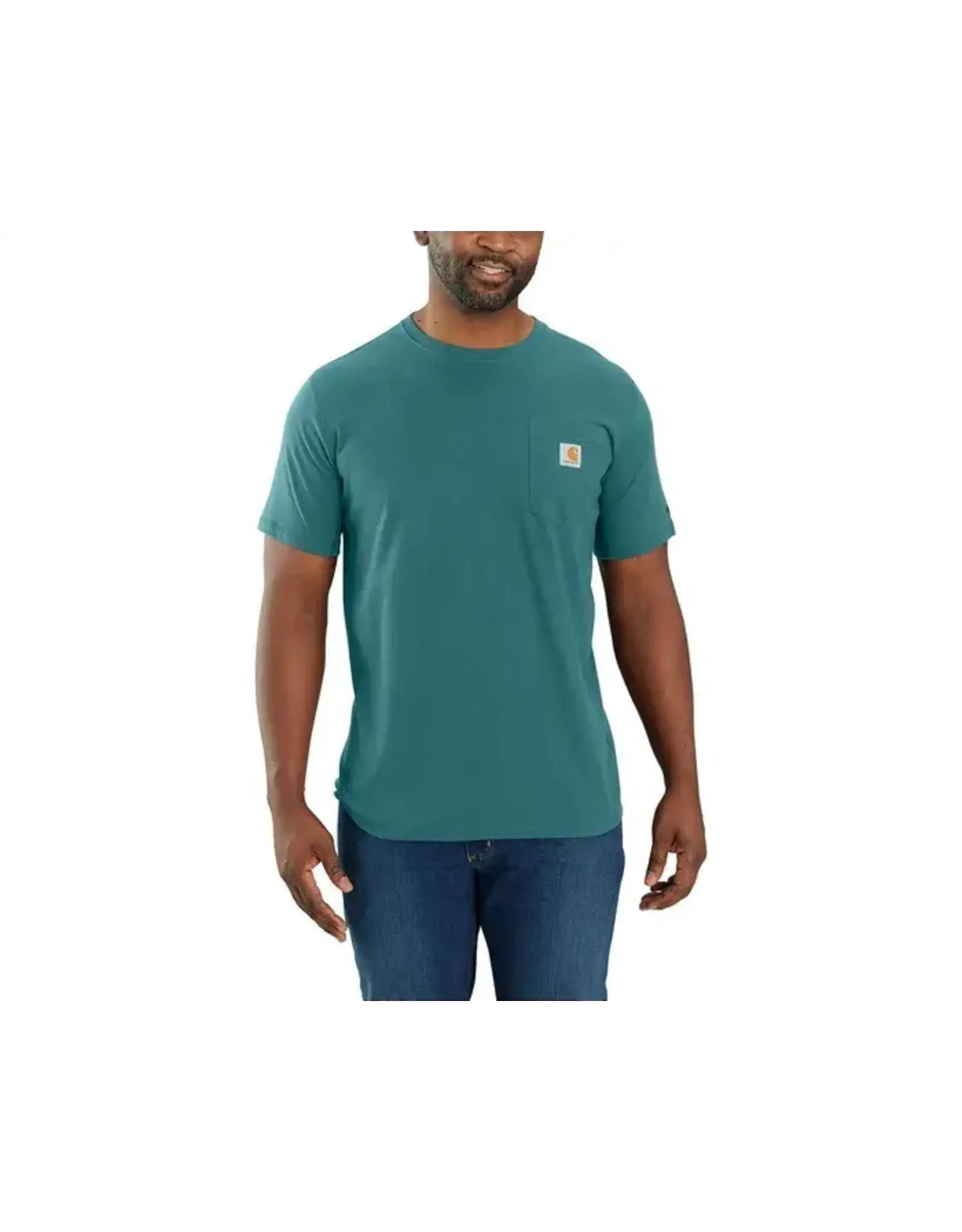 Carhartt Men's Force 104616-GE0 Sea Pine T-Shirt
