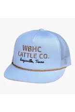 Whiskey Bent Hat Co. Whiskey Bent Hat Co. White Gold Trucker Cap