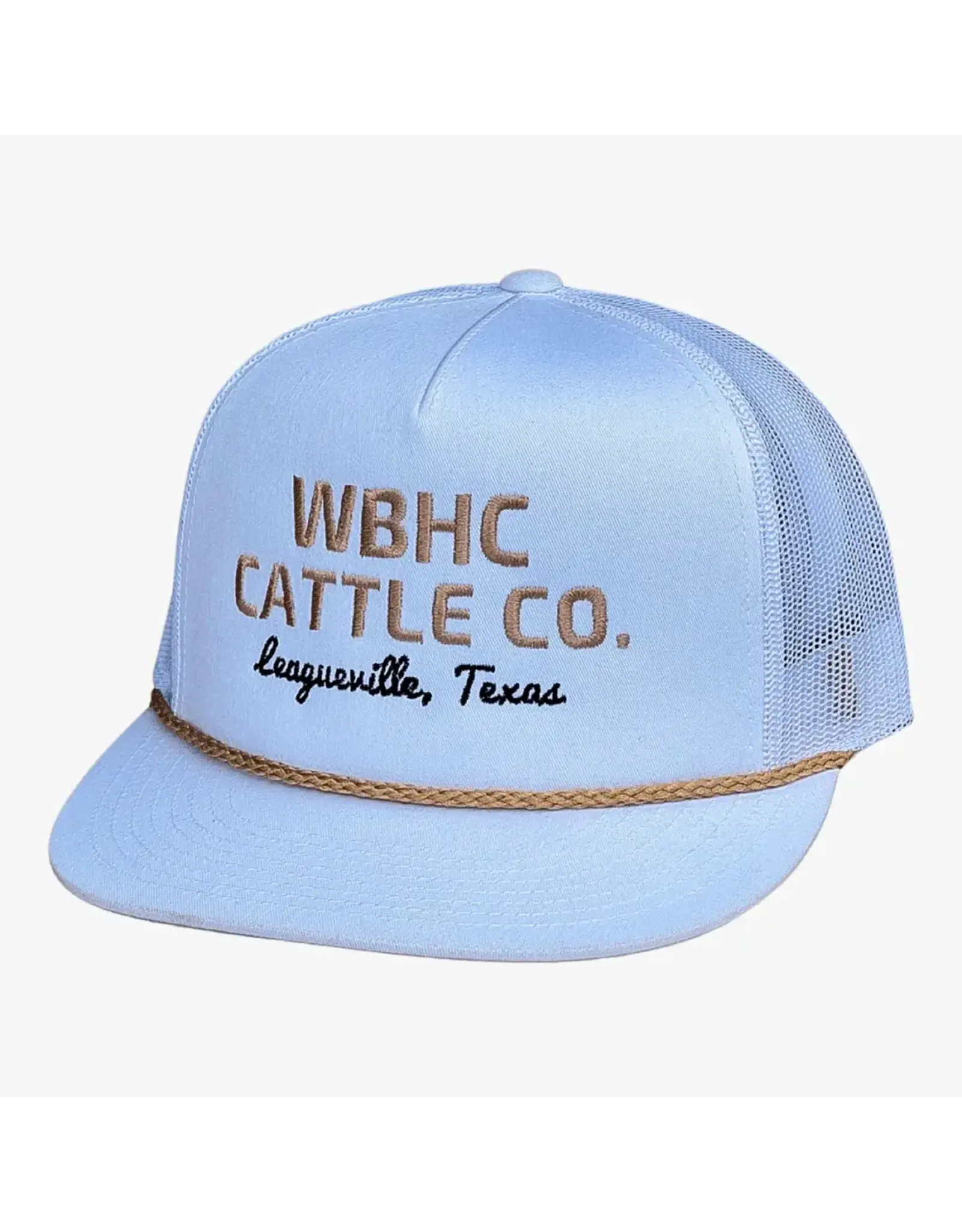 Whiskey Bent Hat Co. Whiskey Bent Hat Co. White Gold Trucker Cap