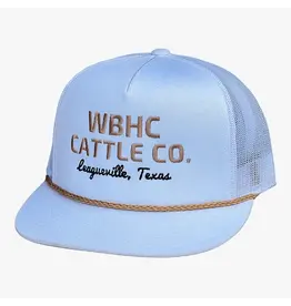 Whiskey Bent Hat Co. Whiskey Bent Hat Co. White Gold Trucker Cap