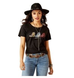 Ariat Ariat Ladies Pop Boots Black 10047642 TShirt