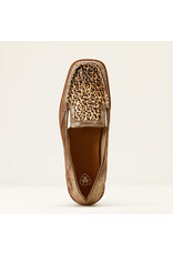 Ariat Ariat Ladies Cruiser Easy Flex Golden Brown/Mini Leopard 10046935 Square Toe Shoes