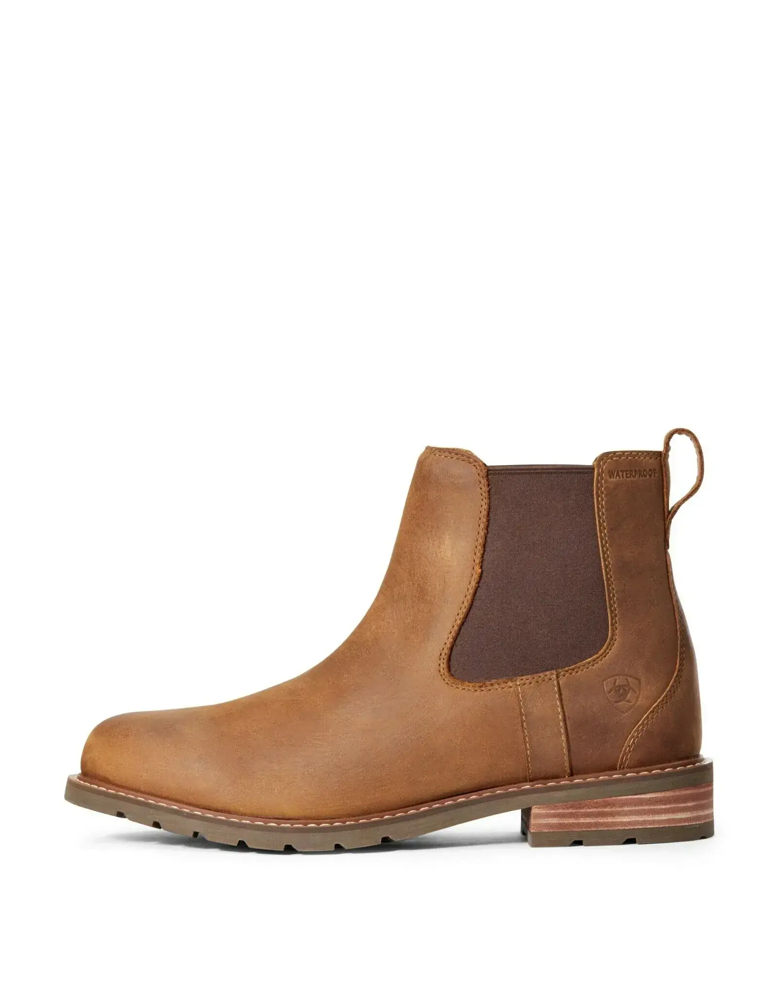 Ariat Mens Wexford Weathered Brown Waterproof 10034032 Casual Boots
