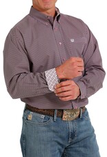 Cinch Men's MTW1105594PNK Western Button Up Shirt