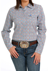 Cinch Ladies Multi Color Print Arena Flex Long Sleeve MSW9201042 MUL Western Shirt