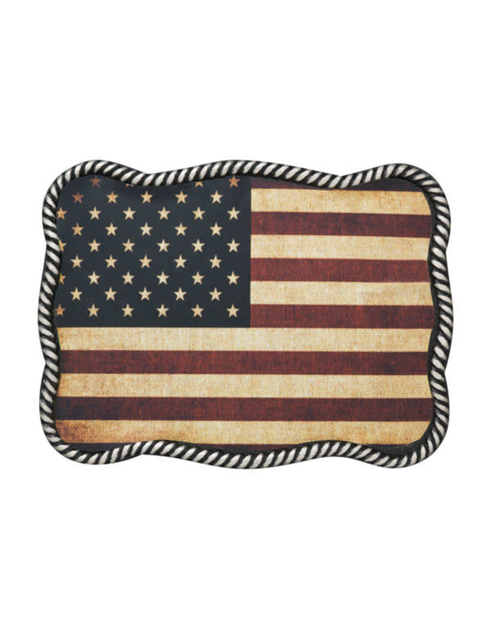 Nocona Nocona American Flag 37040 Buckle