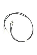 Double S Double S Stampede String Black Leather 0296601
