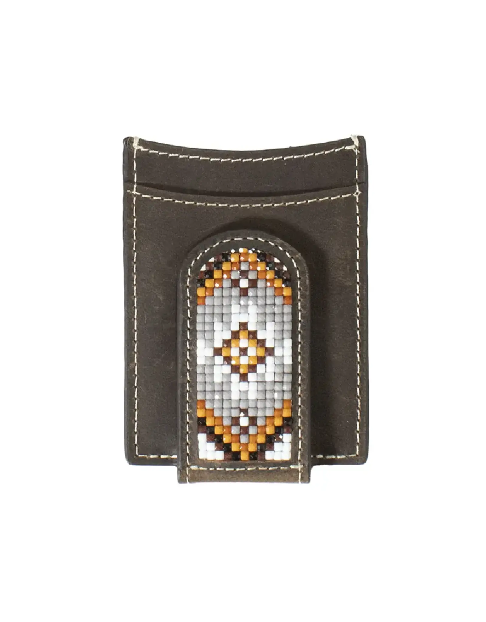 3D Belt Co 3D Diamond Beaded Money Clip Wallet D250009402