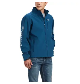 Ariat Men’s Logo 2.0 Majolica Blue 10041611 Softshell Jacket