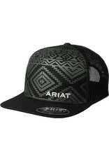 Ariat Black Aztec Snapback Cap 1508701
