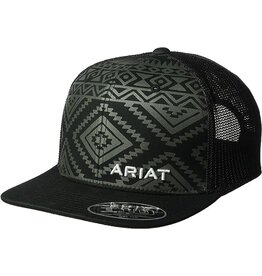 Ariat Black Aztec Snapback Cap 1508701
